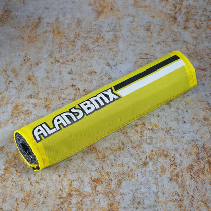 Alans BMX BMX Parts Yellow / White / Black Alans BMX Handlebar Pad by Flite