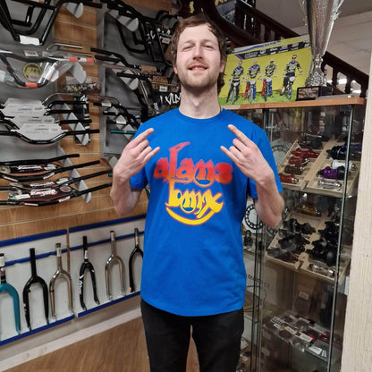 Alans BMX Clothing & Shoes Alans BMX Yes T-shirt Royal