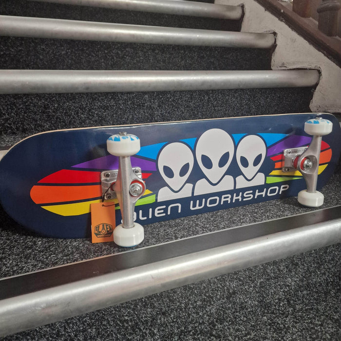 Alien Workshop Skateboards 8.0 Alien Workshop Spectrum Complete Skateboard Navy 8"