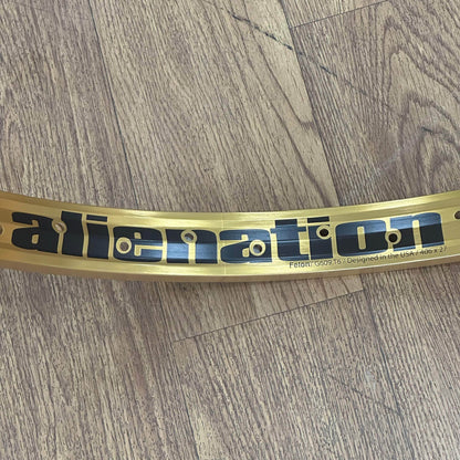 Alienation BMX Parts Gold Alienation TCS Felon Rim Gold