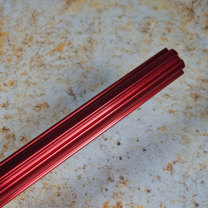 Alans BMX Old School BMX Red / 22.2mm Alloy Fluted Old School Seatpost