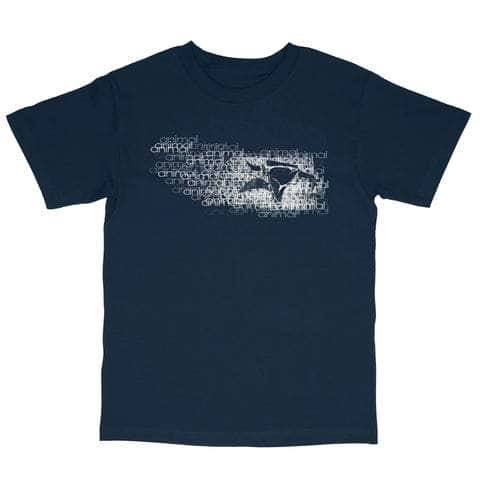 Animal Bikes Clothing & Shoes Animal Bikes Distressed T-Shirt Navy