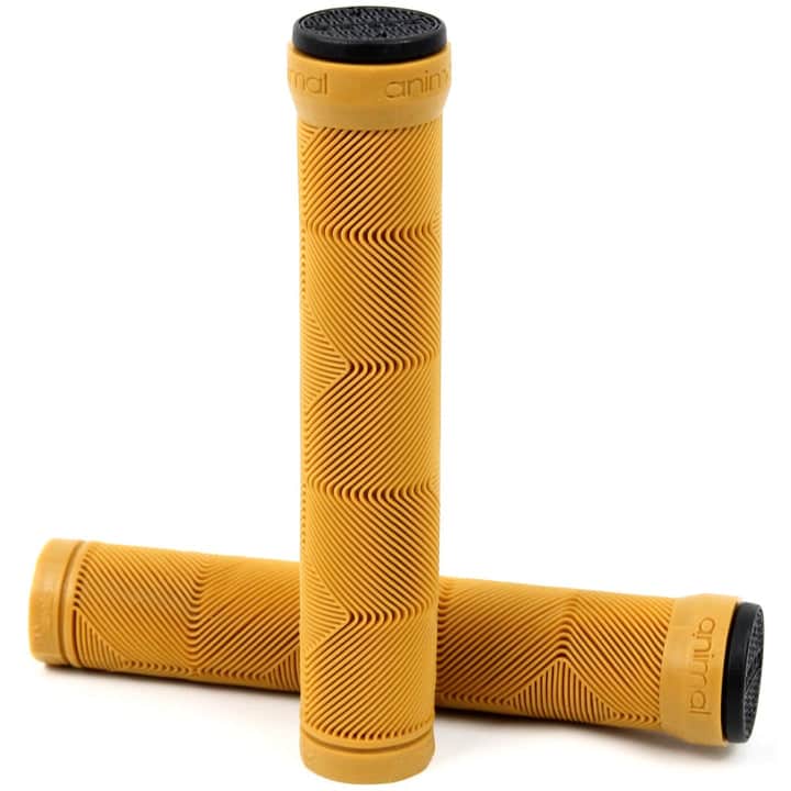 Animal Bikes BMX Parts Gum Animal Bikes Edwin V2 Flangeless Grips