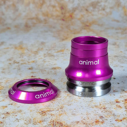 Animal Bikes BMX Parts Purple Animal Bikes Integrated Headset