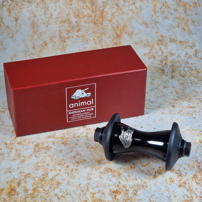 Animal Bikes BMX Parts Black Animal Bikes Sherman Front Hub