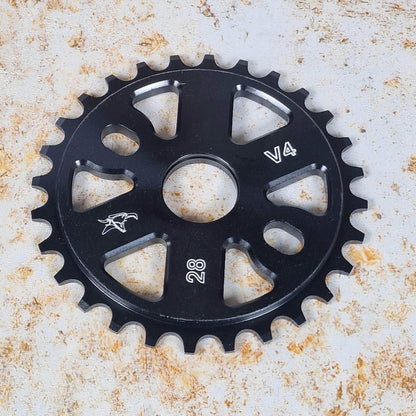 Animal Bikes BMX Parts 28T Animal Bikes V4 Sprocket Black