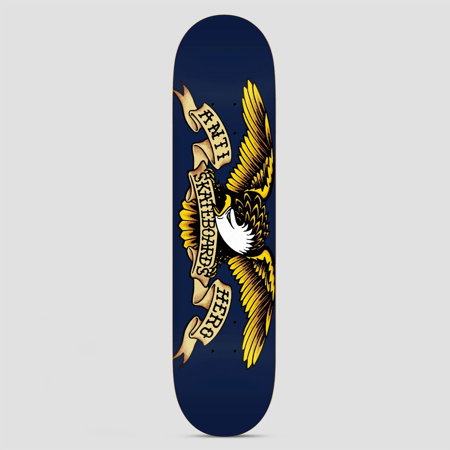 Anti Hero Skateboards 8.5 Anti Hero Classic Eagle Navy 8.5" Skateboard Deck