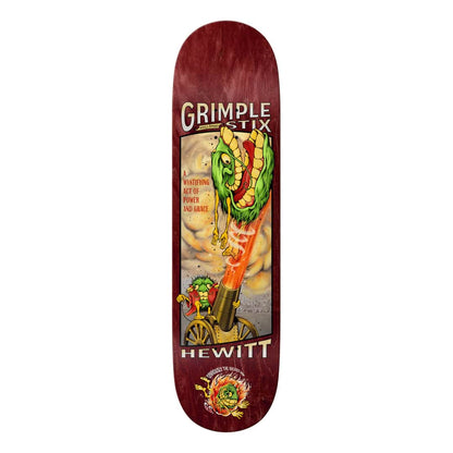 Anti Hero Skateboards 8.38 Anti Hero Hewitt Grimple Obvious Greats 8.38" Skateboard Deck