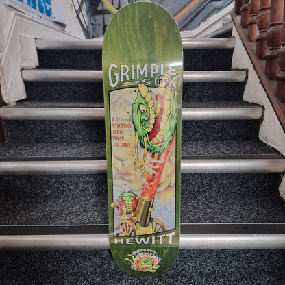 Anti Hero Skateboards 8.38 Anti Hero Hewitt Grimple Obvious Greats 8.38" Skateboard Deck