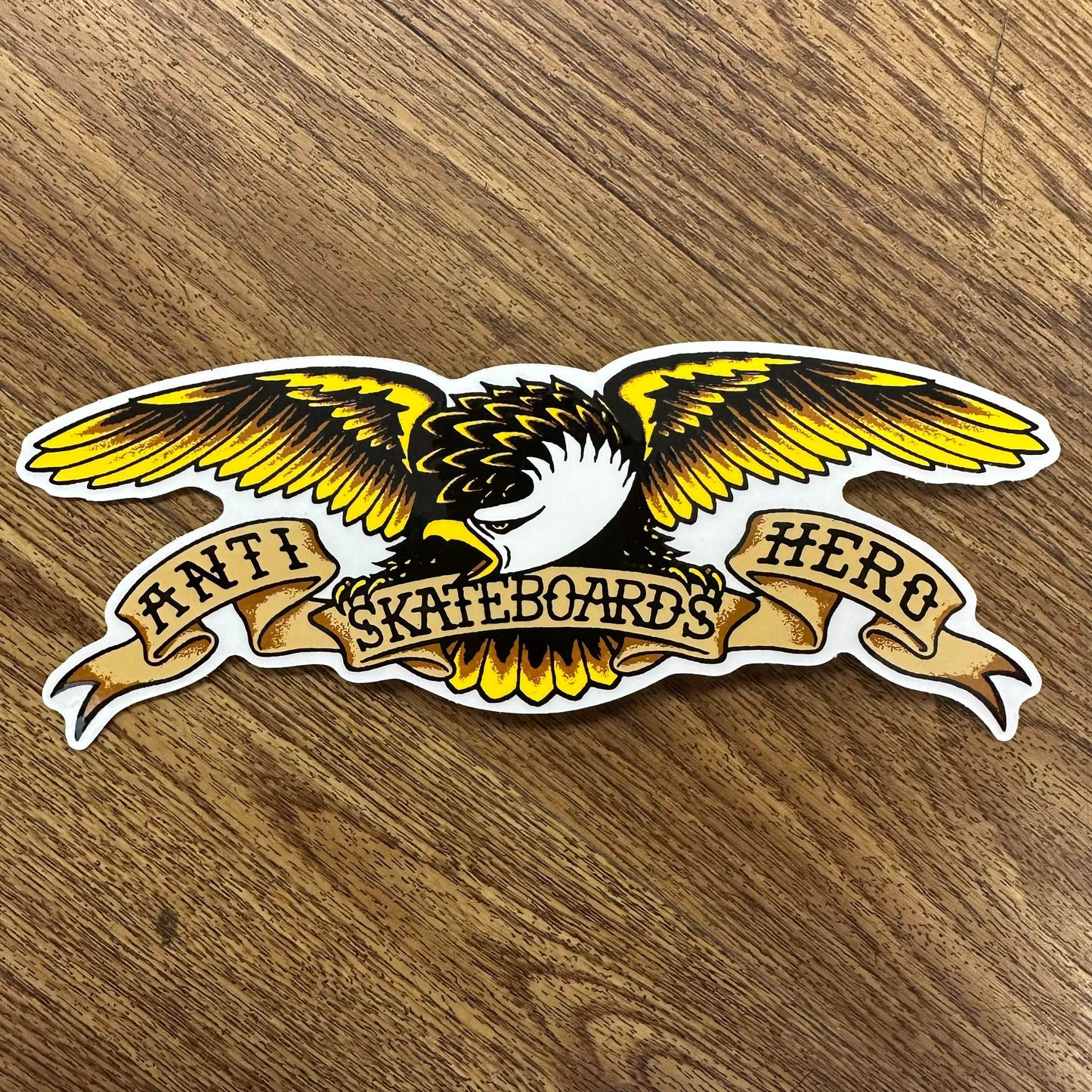 Santa Cruz Skateboards Anti Hero Sticker Eagle Medium