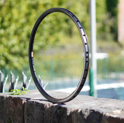 Araya BMX Parts Araya Aero ADX 7W Mini Race Rim for Sew-Up Tyres Black
