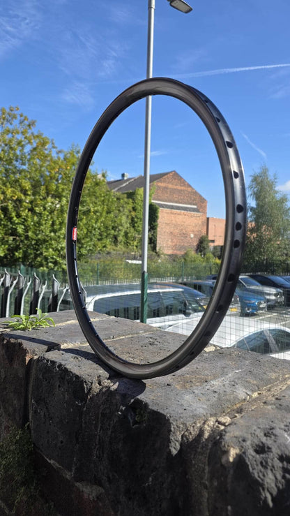 Araya BMX Parts Araya Aero ADX 7W Mini Race Rim for Sew-Up Tyres Black