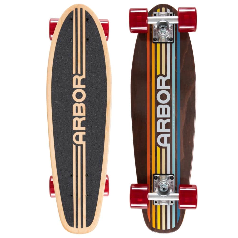 Arbor Skateboards 6.75 Arbor Cruiser Micron Bogart Multi 23.75" Complete Skateboard