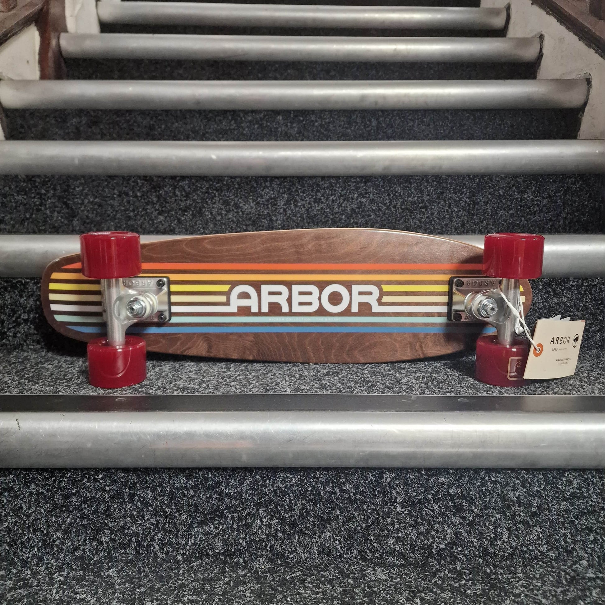 Arbor Skateboards 6.75 Arbor Cruiser Micron Bogart Multi 23.75" Complete Skateboard