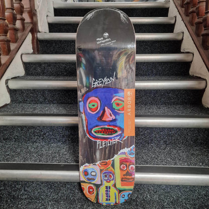 Birdhouse Skateboards 8.875 Arbor Deck Greyson Faces 8.875" Skateboard Deck