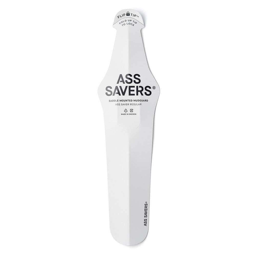 Ass Saver Misc White Ass Saver Regular Rear Mudguard