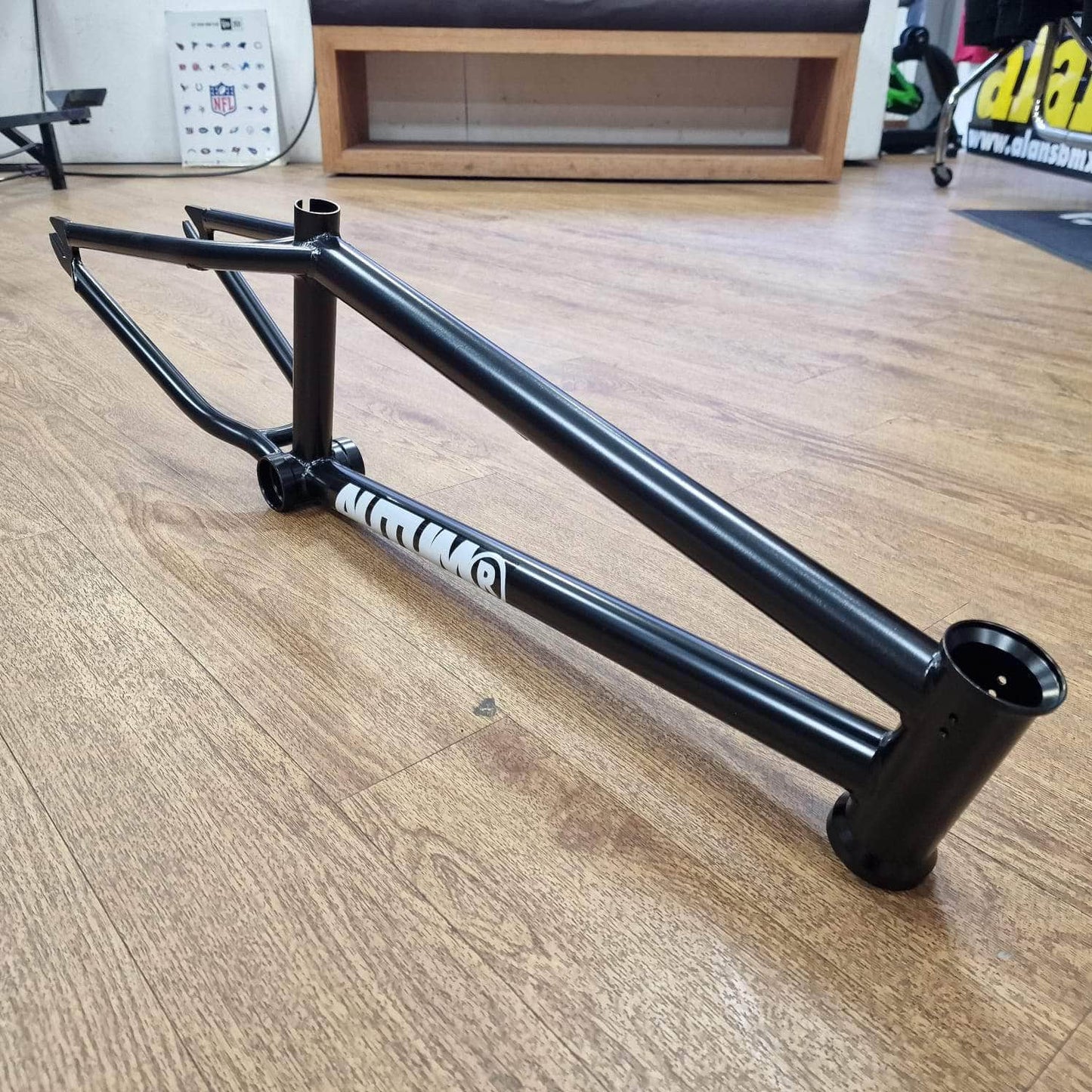 Autum Bikes BMX Parts 19.3 / Matte Black Autum Bikes Razzia Brakeless Flatland Frame Black