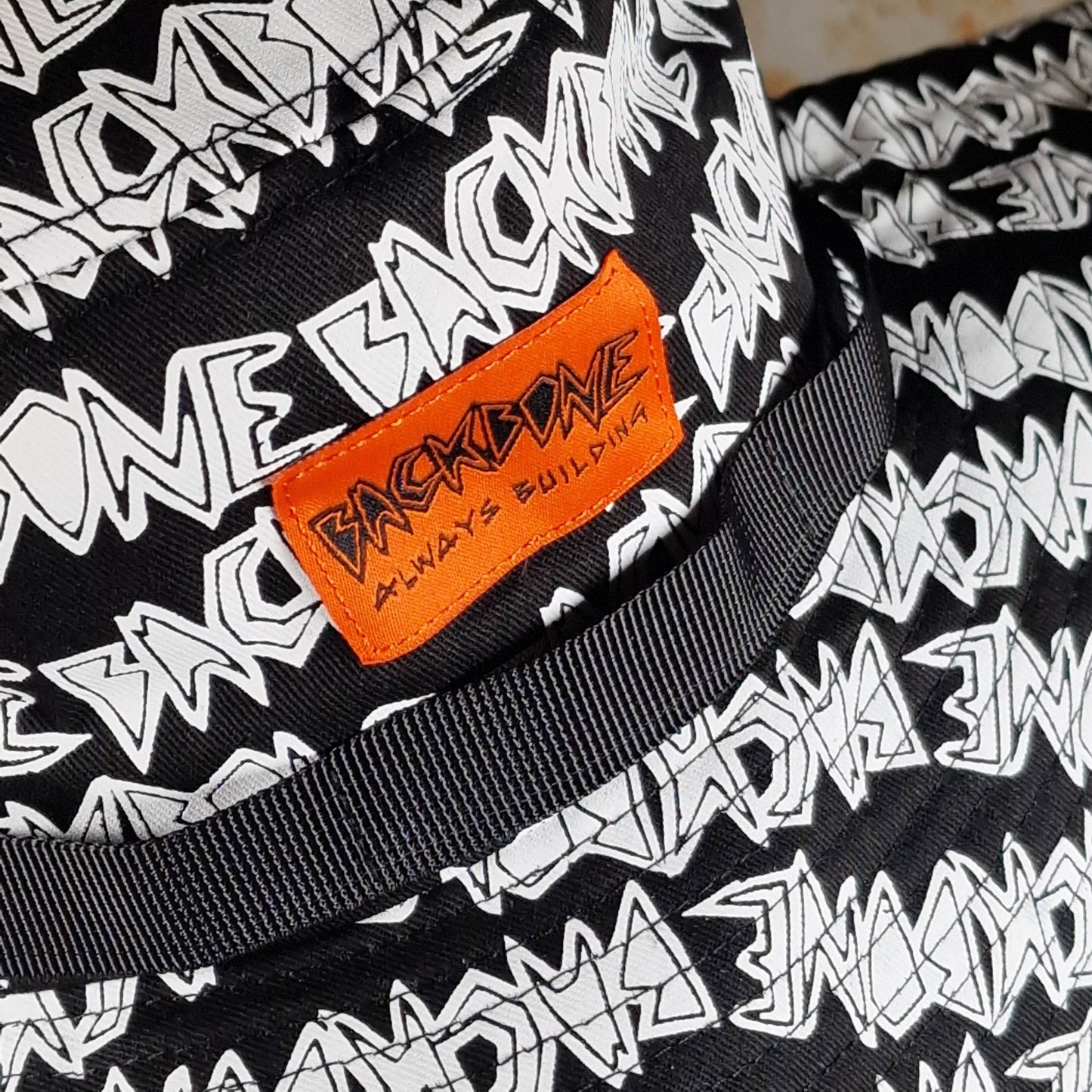 Backbone Clothing & Shoes One Size Backbone AO Boonie Hat Black / White