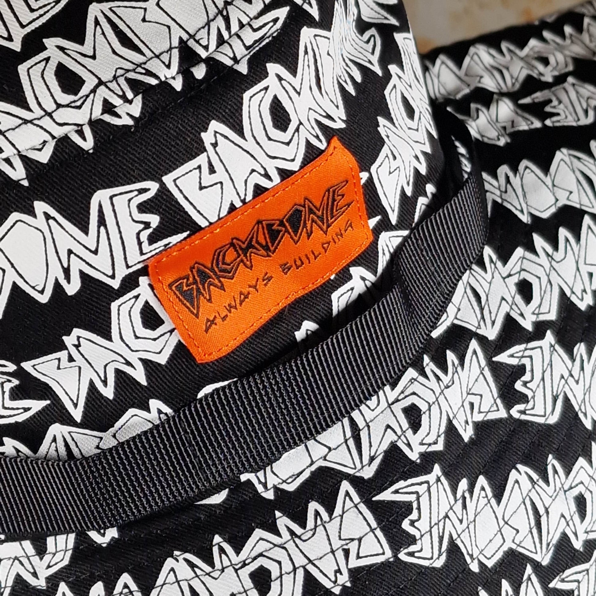 Backbone Clothing & Shoes One Size Backbone AO Boonie Hat Black / White