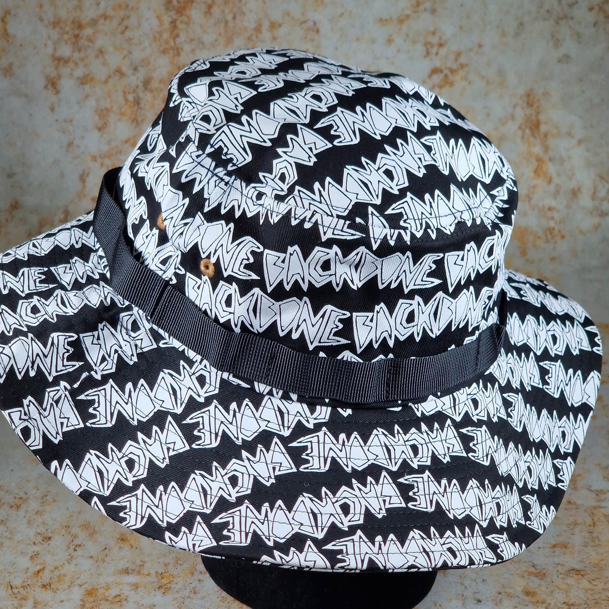 Backbone Clothing & Shoes One Size Backbone AO Boonie Hat Black / White