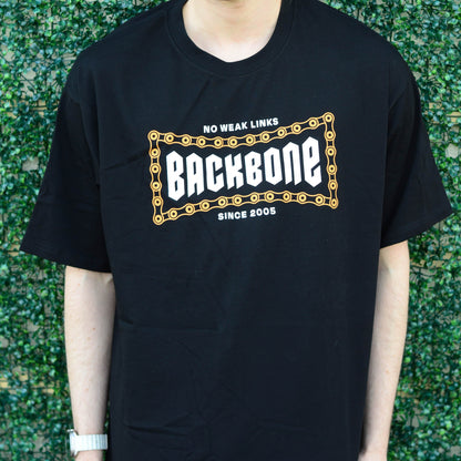 Backbone Clothing & Shoes Backbone No Weak Links T-shirt Black