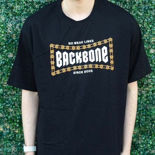 Backbone Clothing & Shoes Backbone No Weak Links T-shirt Black