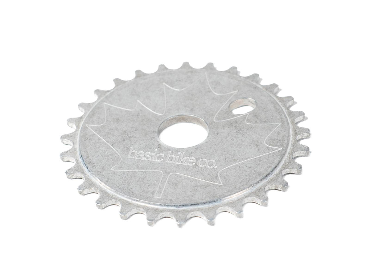 Basic Bike Co BMX Parts Raw / 28T Basic Bike Co Maple Sprocket