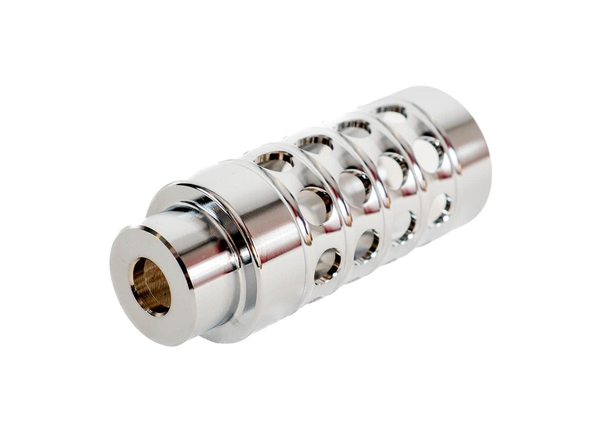 Basic Bike Co BMX Parts Chrome / 4.25 Basic Bike Co Silencer Peg Single Chrome
