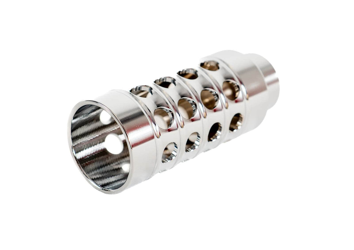 Basic Bike Co BMX Parts Chrome / 4.25 Basic Bike Co Silencer Peg Single Chrome