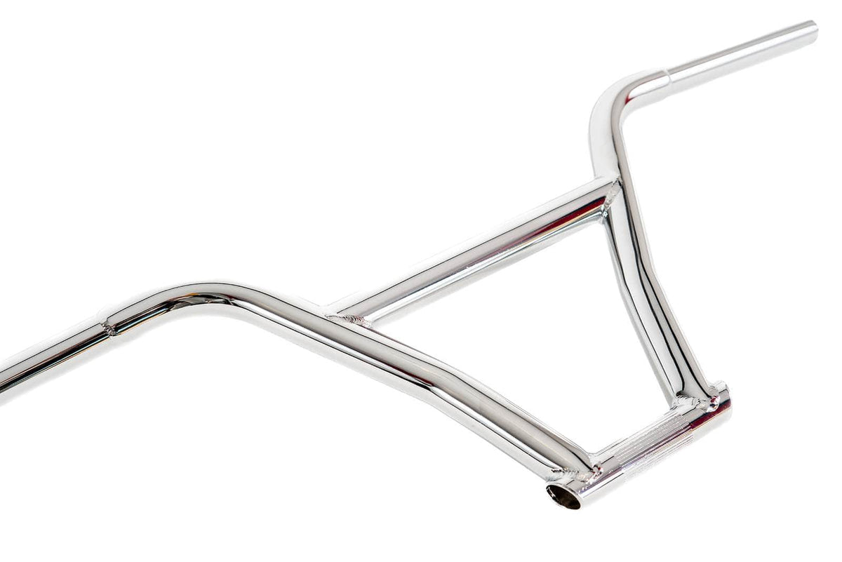 Basic Bikes Co BMX Parts Chrome / 9 / 22.2mm Standard Basic Bikes Co Whammy Bars 6 Piece 9.0" Bars