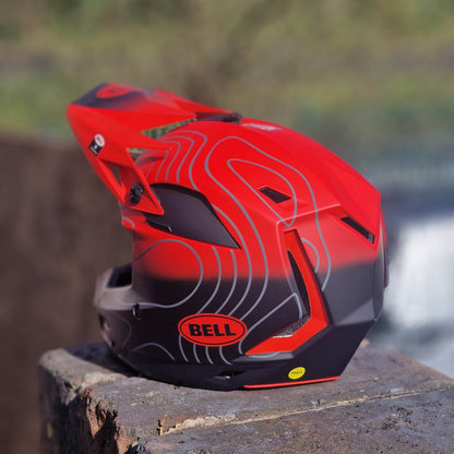 Bell Full-10 Mips Contour Full Face Helmet Red / Black