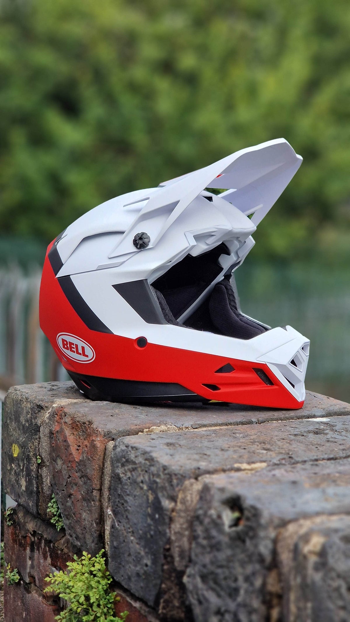 Bell Protection Bell Full-10 Mips Level Set Full Face Helmet White / Red