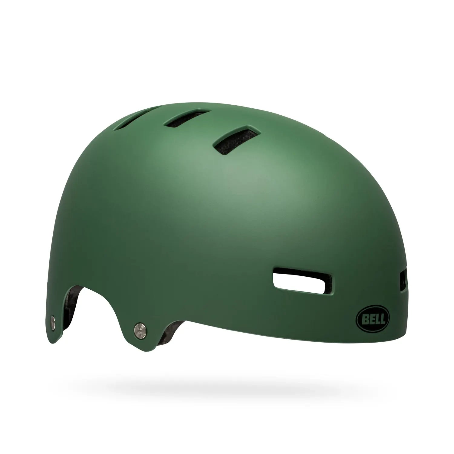 Bell Protection Bell Local Solid Skate / BMX Helmet Dark Green