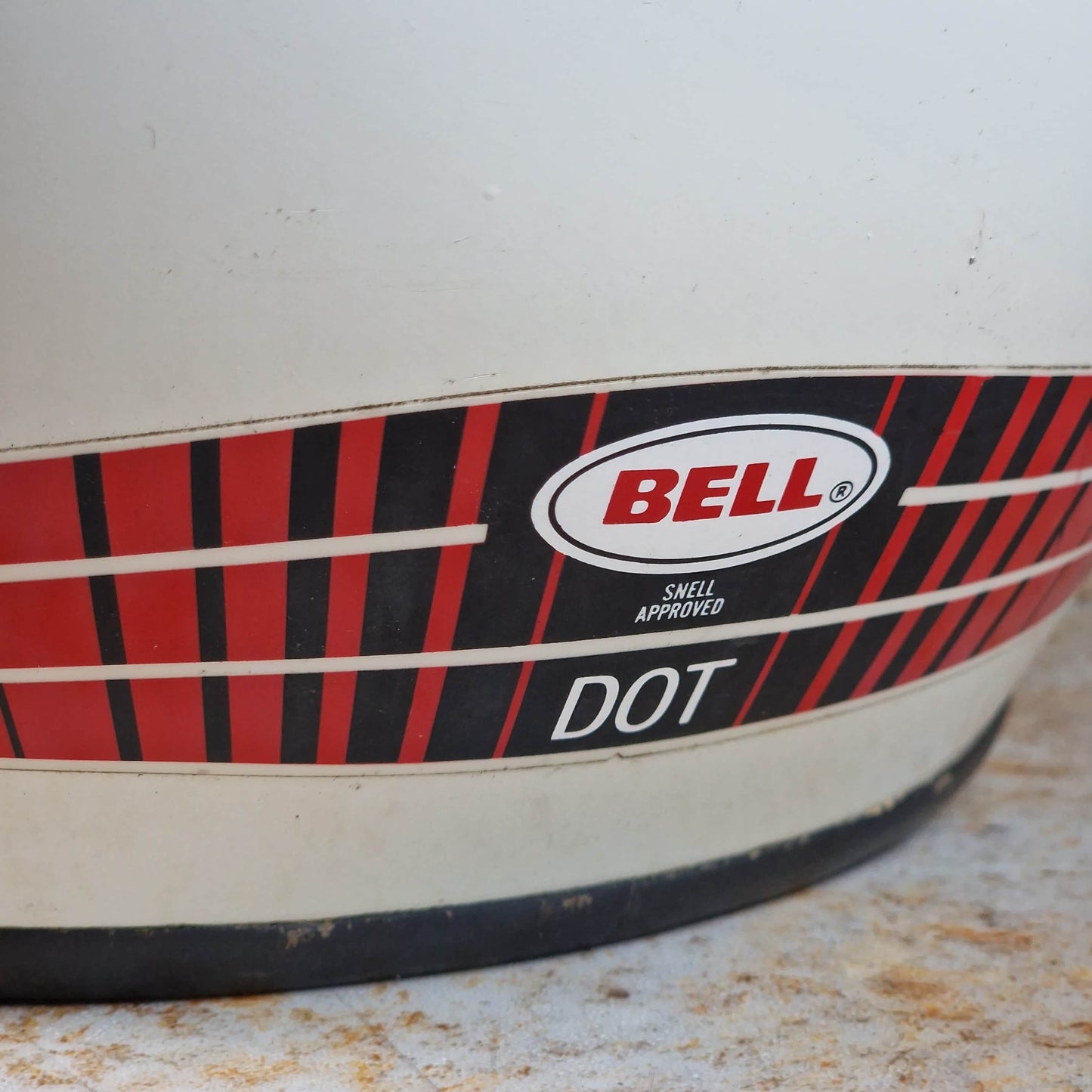 Alans BMX Bell Moto 4 Helmet White