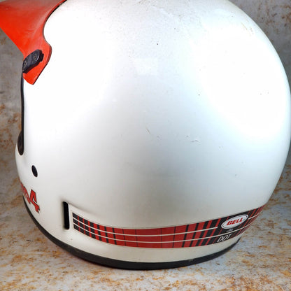 Alans BMX Bell Moto 4 Helmet White