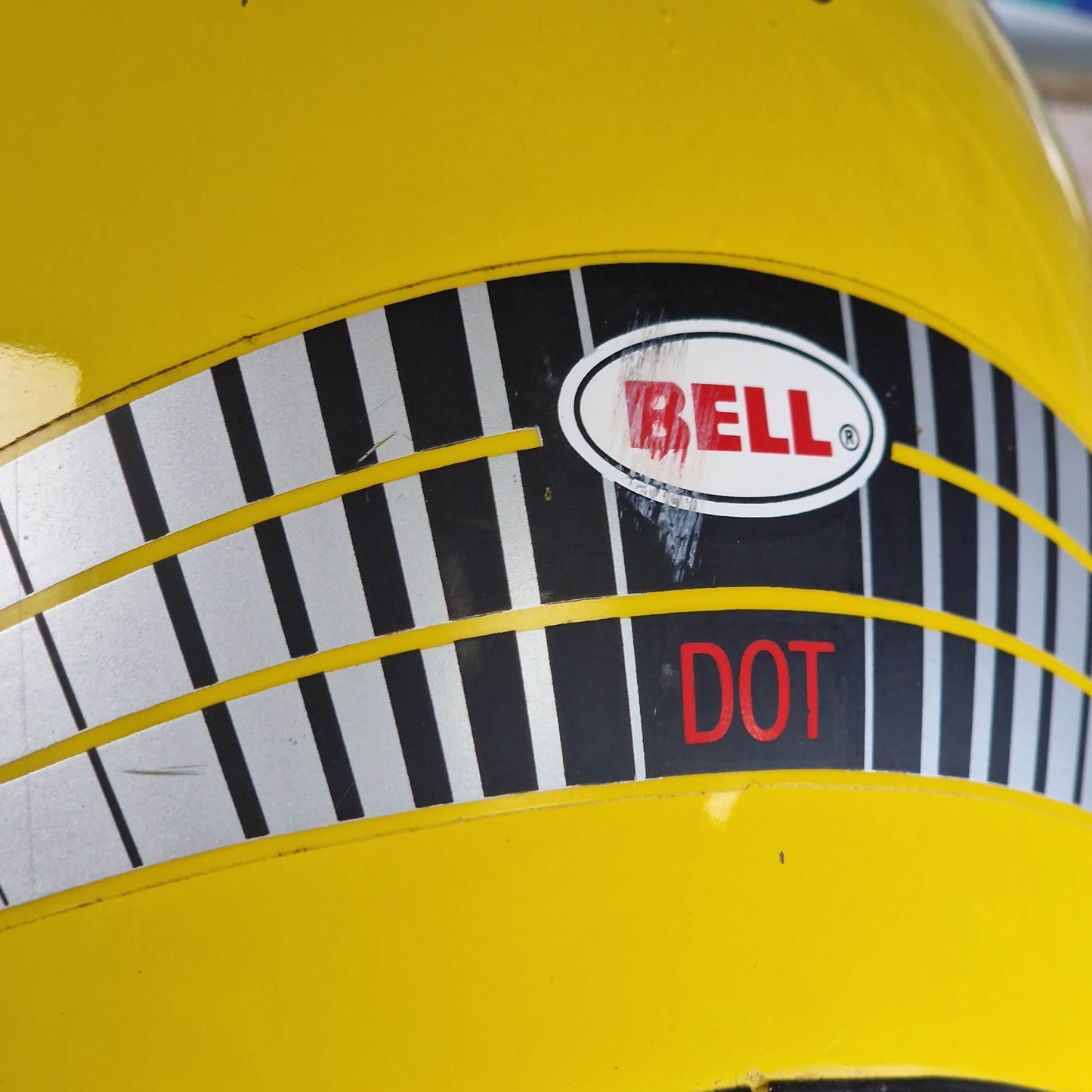 Alans BMX Bell Moto 4 Helmet Yellow