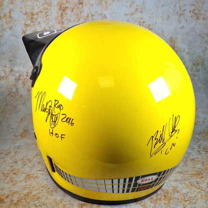 Alans BMX Bell Moto 4 Helmet Yellow