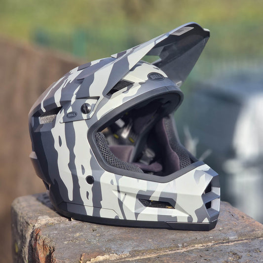Bell BMX Racing Bell Sanction 2 Full Face Helmet DLX Mips Ravine Matte Grey / Black
