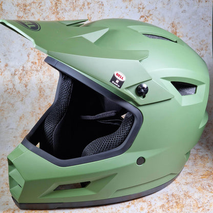Bell BMX Racing Bell Sanction 2 Full Face Helmet Matte Dark Green
