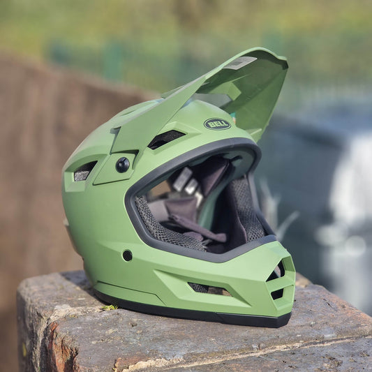 Bell BMX Racing Bell Sanction 2 Full Face Helmet Matte Dark Green