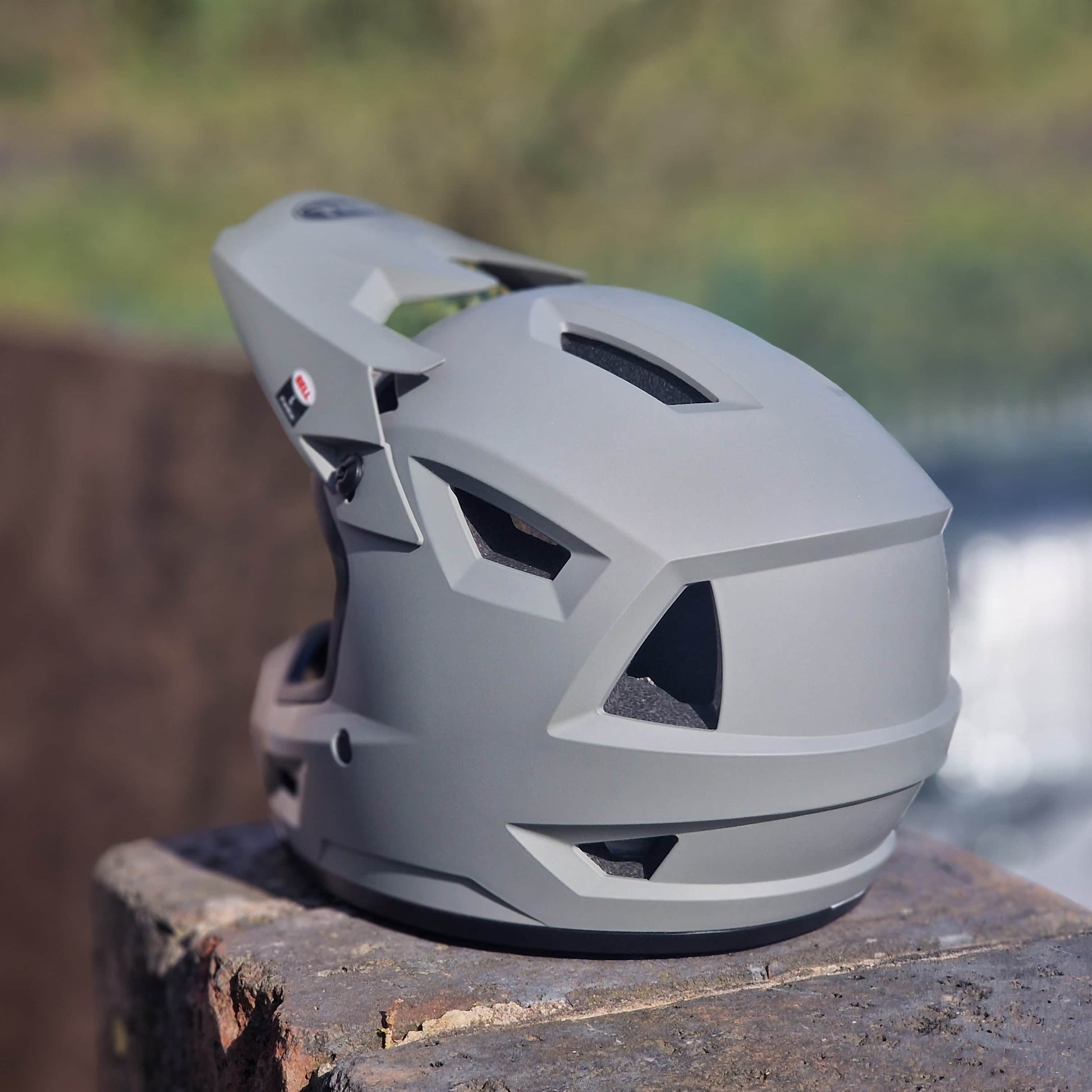 bell full face bmx helmet Bell Sanction 2 Full Face Helmet Matte Dark Grey