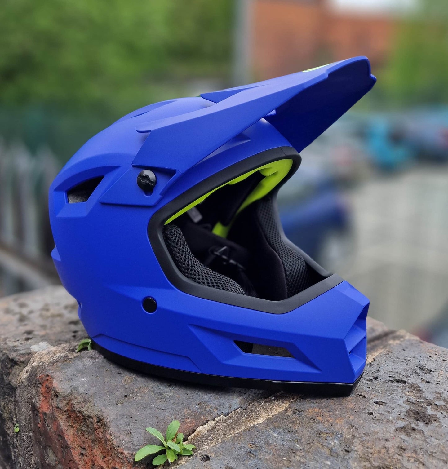 Bell BMX Racing Bell Sanction 2 Full Face Helmet Matte Electric Blue