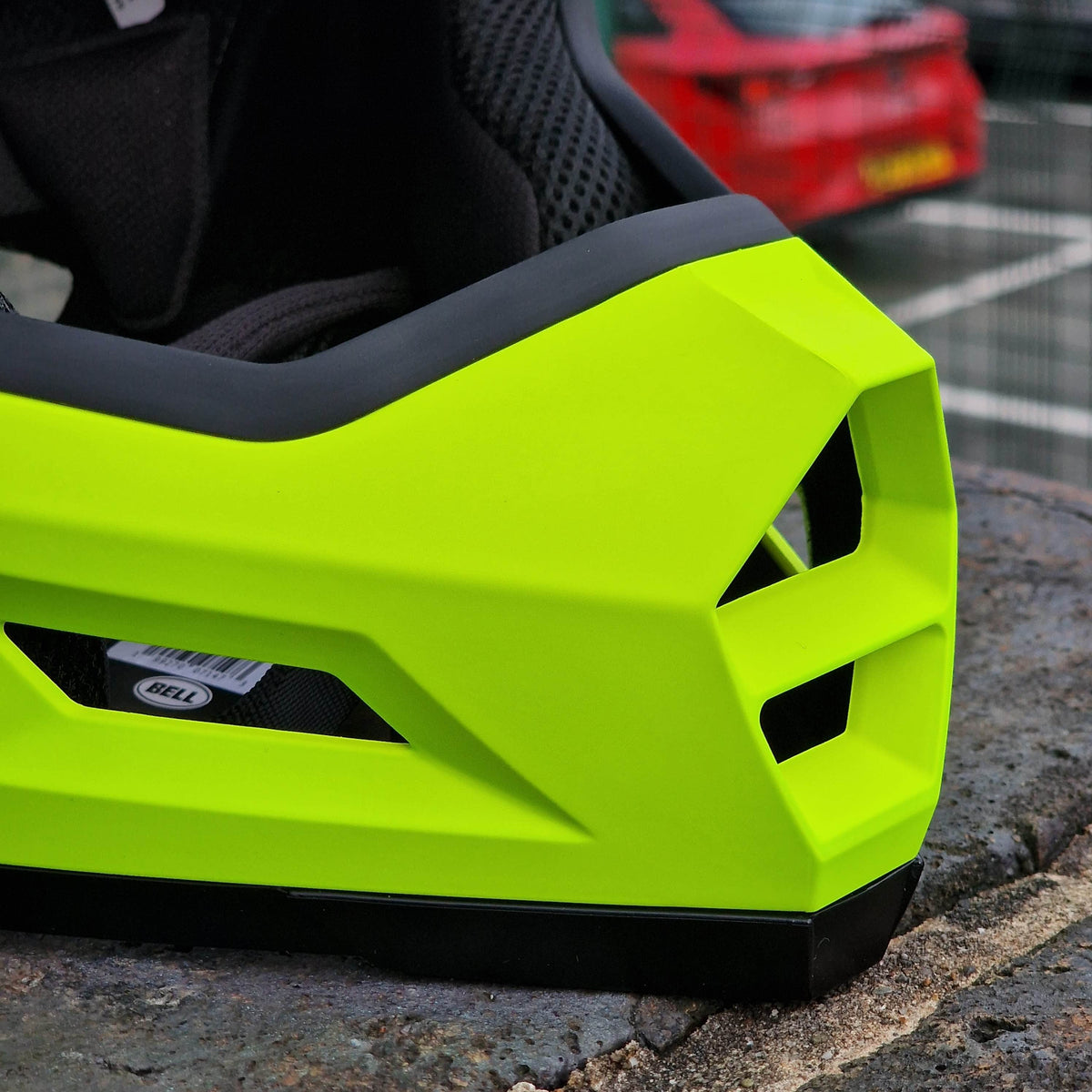 Bell BMX Racing Bell Sanction 2 Full Face Helmet Matte Fluorescent Yellow