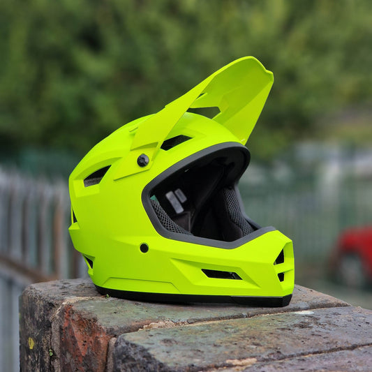 Bell BMX Racing Bell Sanction 2 Full Face Helmet Matte Fluorescent Yellow