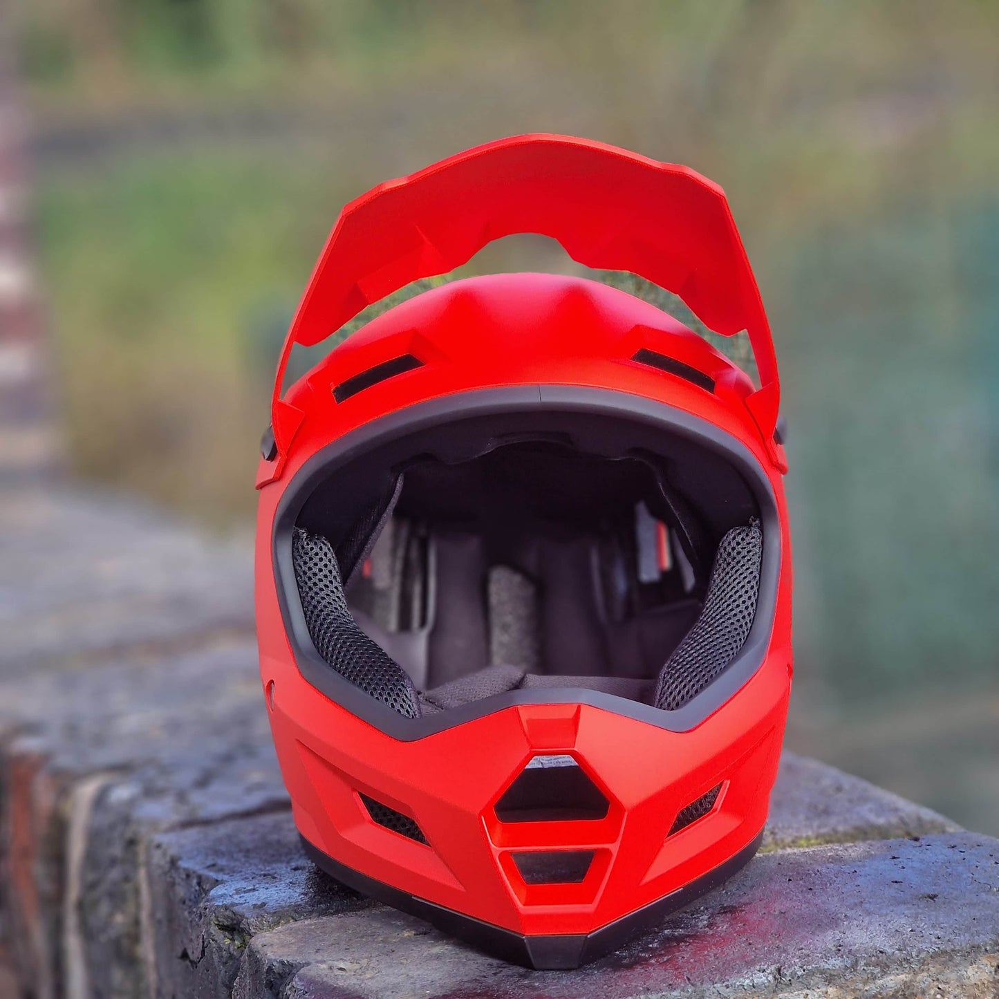 Bell BMX Racing Bell Sanction 2 Full Face Helmet Matte Red