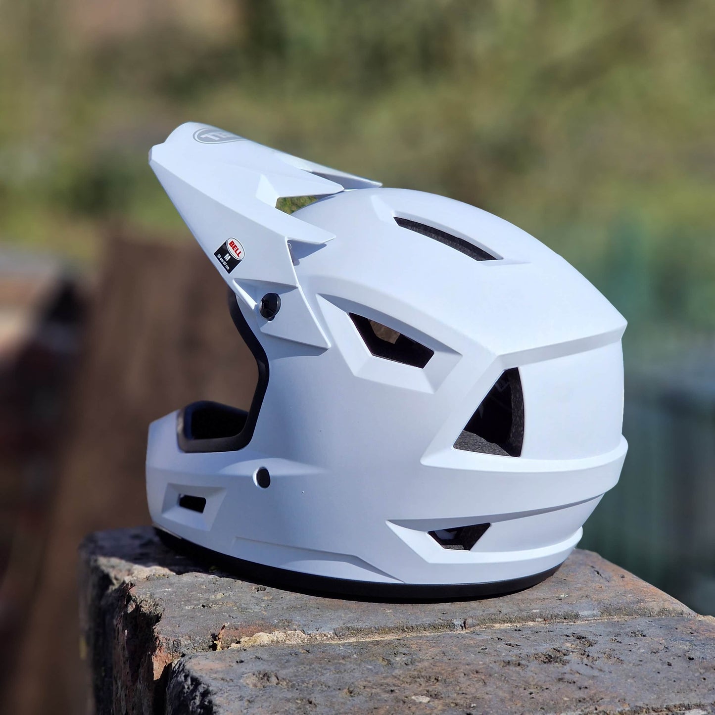 Bell BMX Racing Bell Sanction 2 Full Face Helmet Matte White