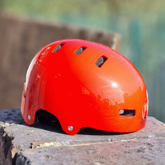 Bell Protection Bell Span Youth Skate / BMX Helmet Gloss Red