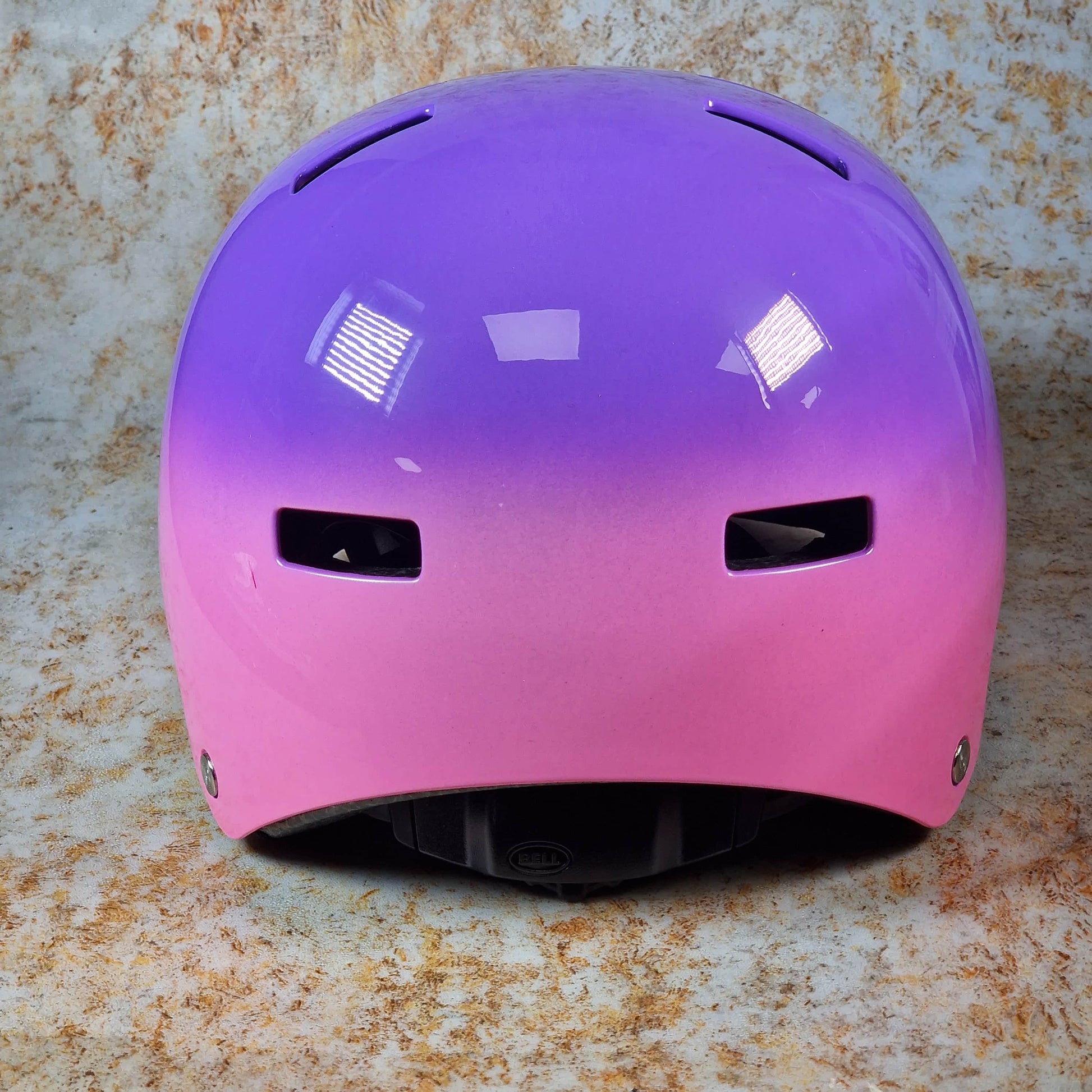 Bell Protection Bell Span Youth Skate / BMX Helmet Plunge Gloss Purple / Pink