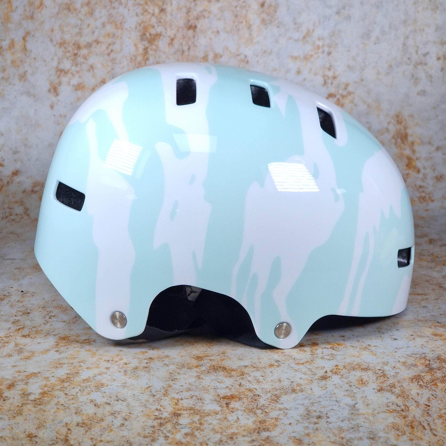 Bell Protection Bell Span Youth Skate / BMX Helmet Ravine White/Blue