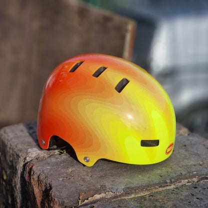 Bell Protection Bell Span Youth Skate / BMX Helmet Sunburst